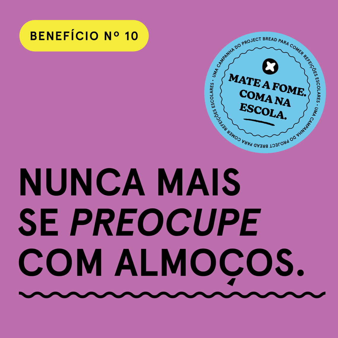 Nunca Mais Se Preocupe com Almoços