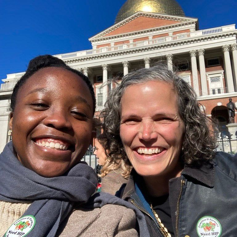 Project Bread joined advocates at a HIP funding rally at the Massachusetts State House.