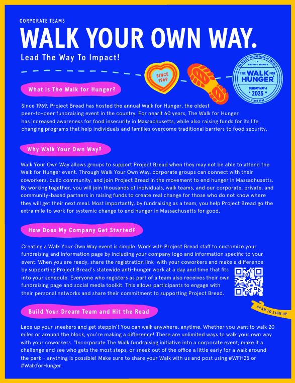 Front page of handout