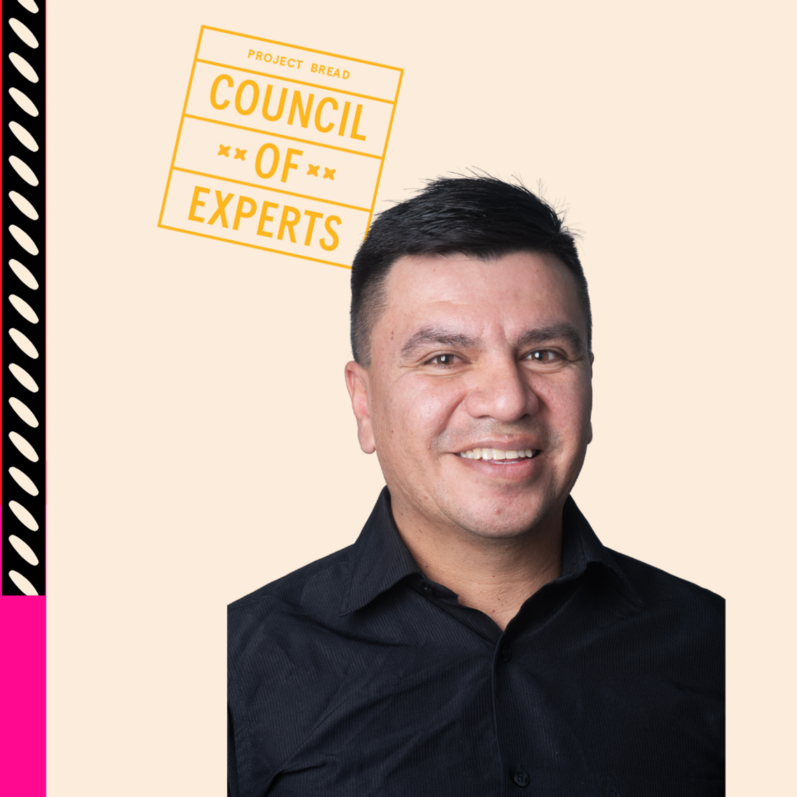 A headshot of Giovanny Zuniga, 2023- 2024 Council of Experts member.