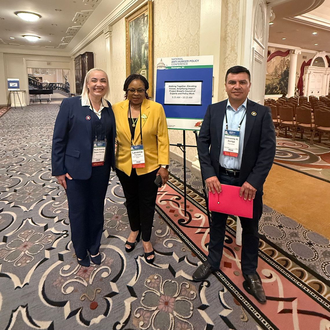 Project Bread's Council of Experts participate in the National Anti-Hunger Conference in 2025.