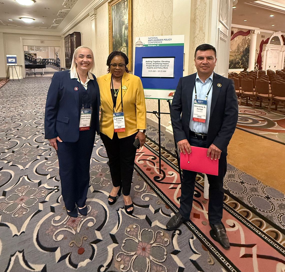 Project Bread's Council of Experts participate in the National Anti-Hunger Conference in 2025.