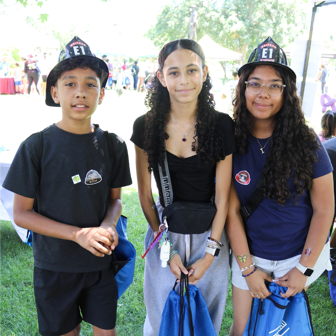 Kids in the Waltham Boys and Girls Club enjoyed the Waltham Summer Eats Kickoff.