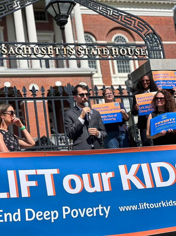 Project Bread speaks at the State House