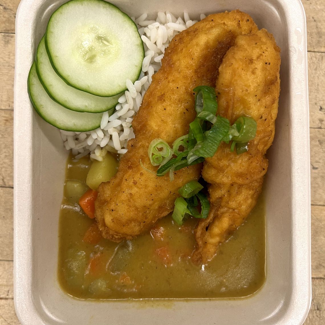 Chicken katsu curry