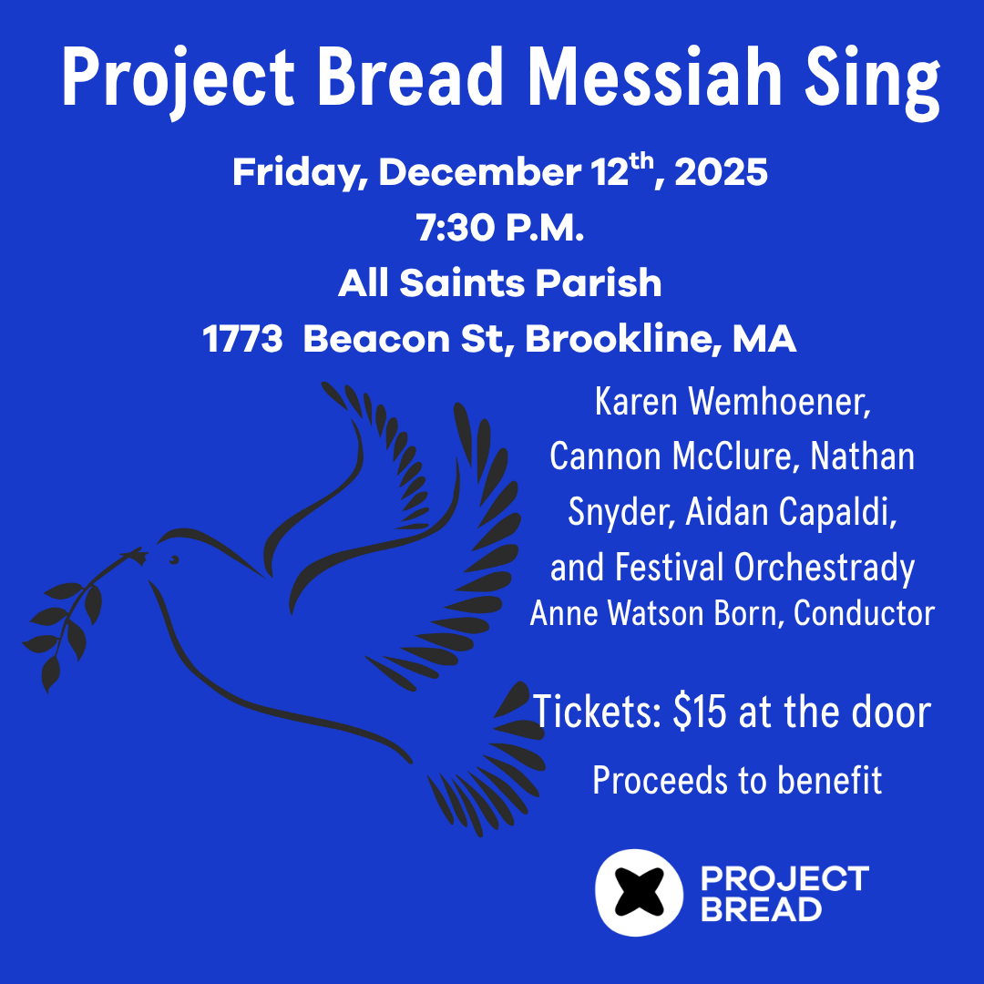 Join Messiah Sing at All Saints Parish on 12/12 at 7:30pm
