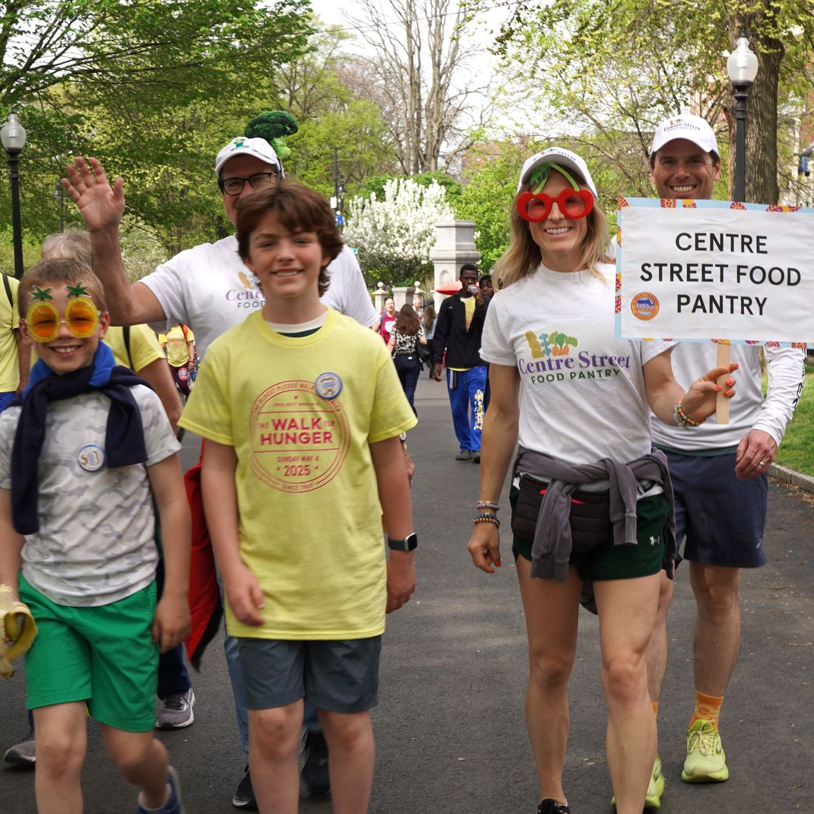 The Commonwealth: Center Street Food Pantry at the 2025 Walk for Hunger