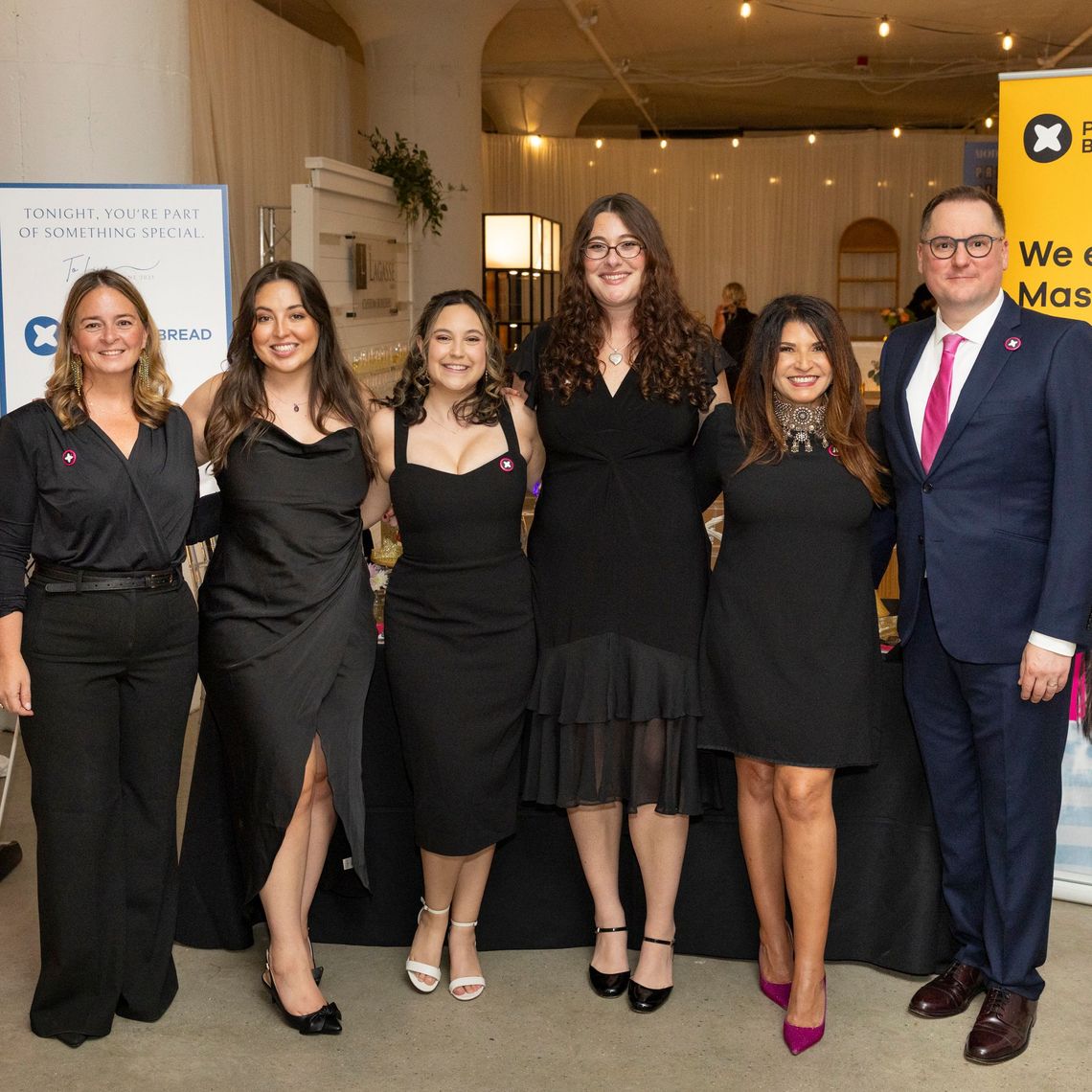 Project Bread staff attends the Modern Luxury Gala