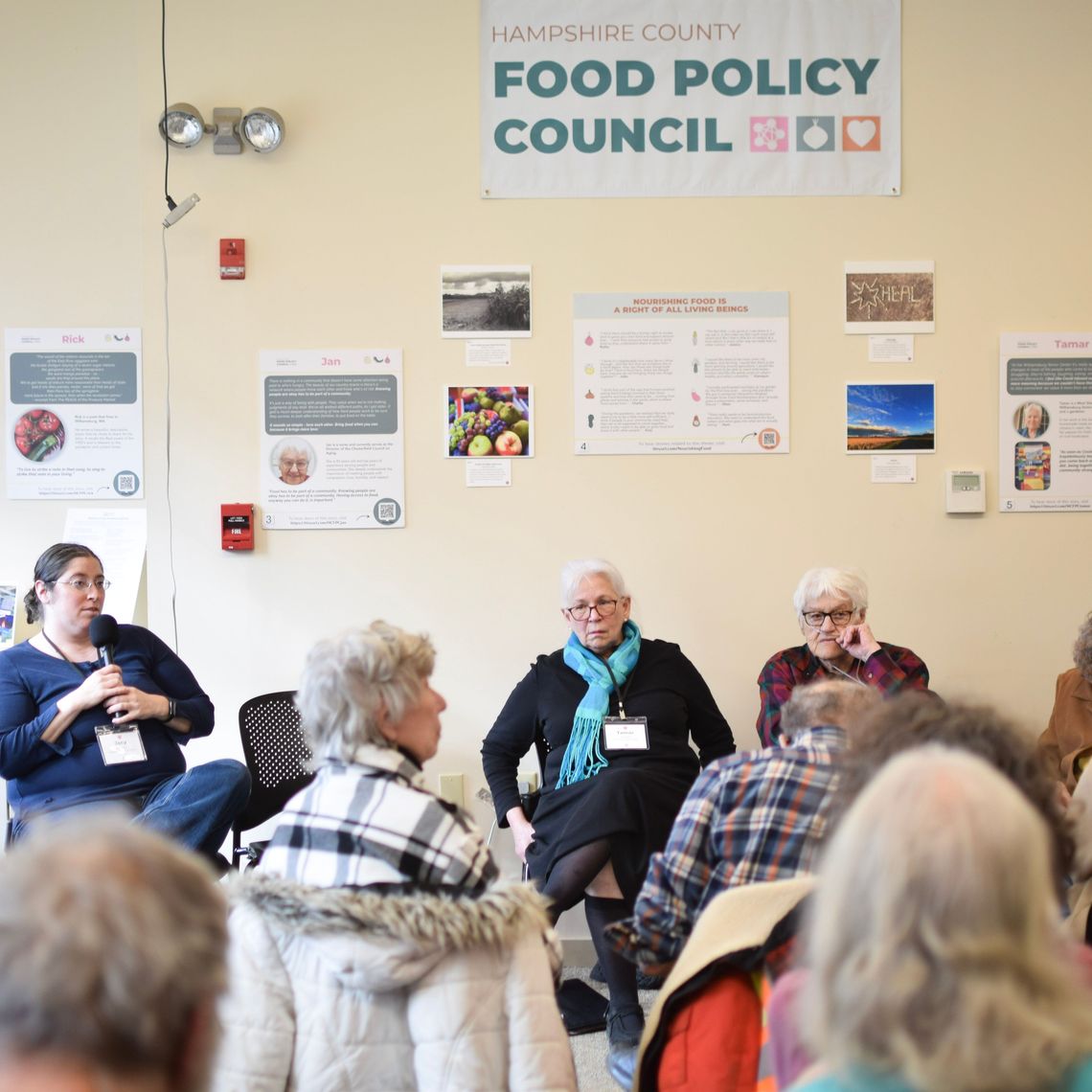 The Hampshire County Food Policy Council hosts an event.
